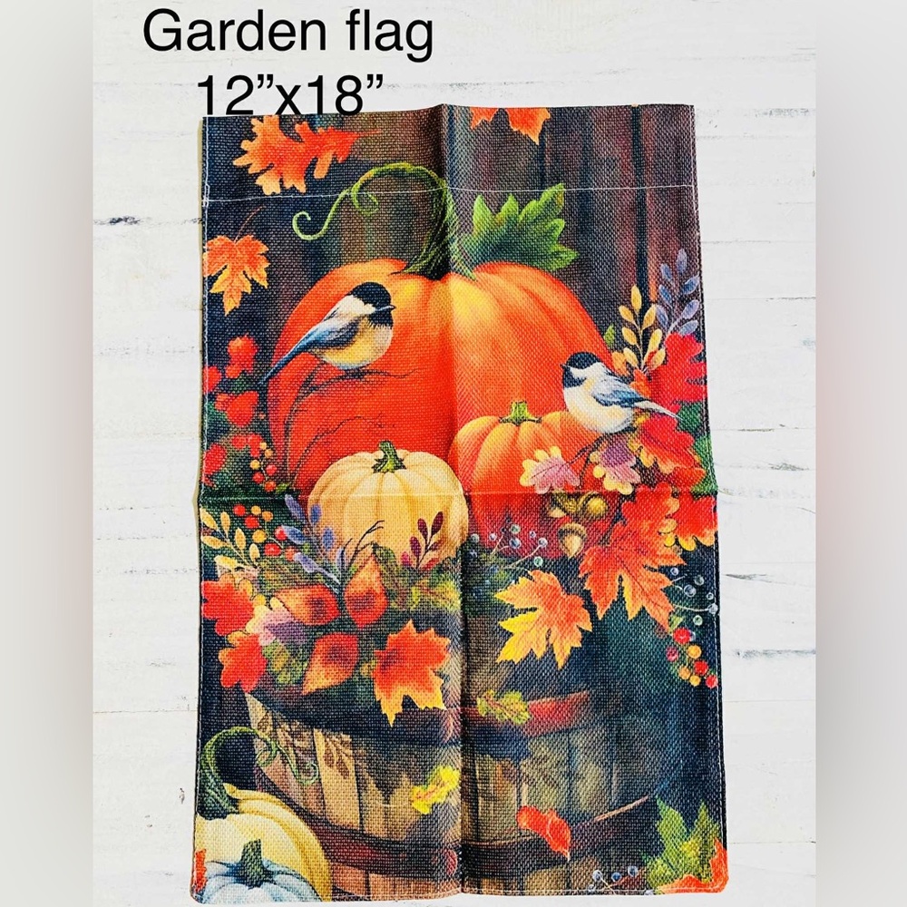 Autumn Harvest yard flag